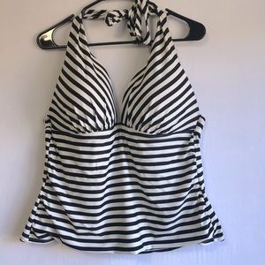 Collections by Catalina striped bathing suit top